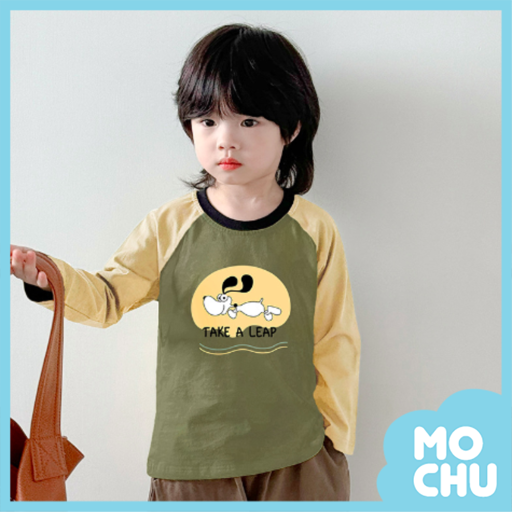 (120cm現貨)跳耀小狗長袖上衣