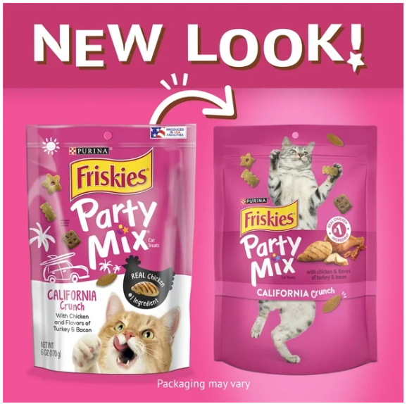 喜躍鬆脆貓小食 雞肉、火雞、煙肉 (Californa Crunch Chicken, Turkey & Bacon) 6OZ