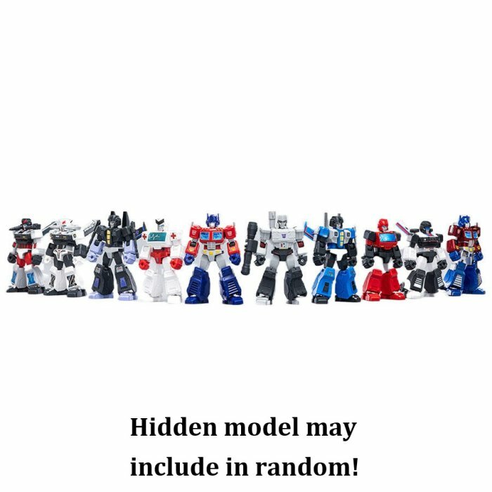 布鲁可變形金剛公仔Galaxy Version 01 全體出擊盲盒9件裝