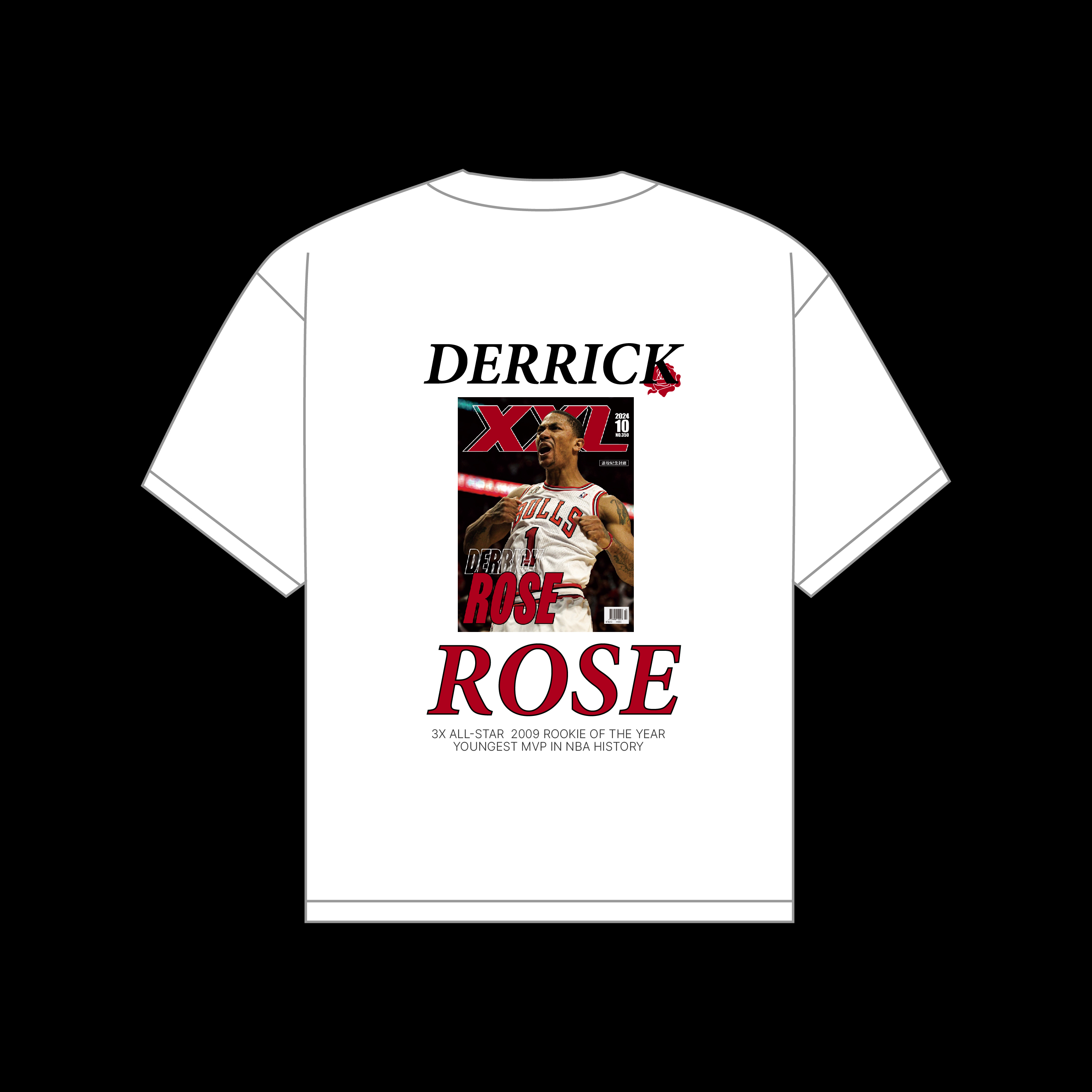 【預購】飆風玫瑰退役紀念T-shirt 白色款式【預購】