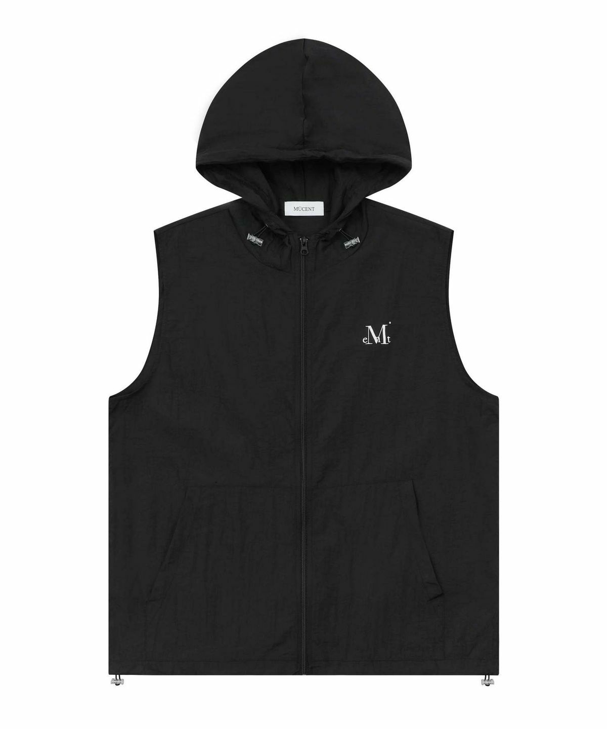 MUCENT THIN NYLON HOOD VEST