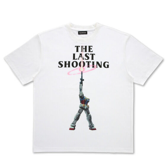 218544 Pbandai 預訂 2025/1月 機動戦士ガンダム 光るイラストシリーズ Tシャツ THE LAST SHOOTING