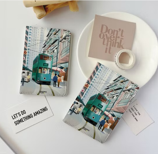 AMAZING STUDIO 護照套【電車】