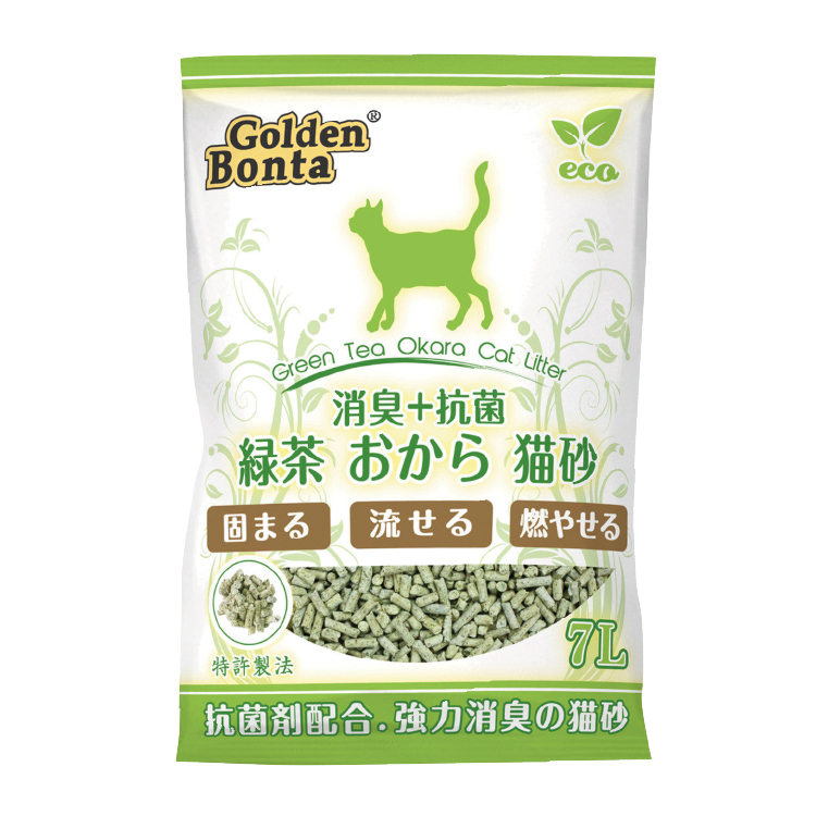 【原箱優惠】Golden Bonta ⎜綠茶豆腐砂 7L (GOBW-12)