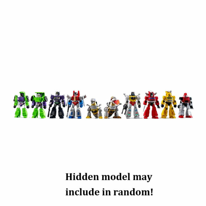布鲁可變形金剛公仔Galaxy Version 02 緊急呼救盲盒9件裝