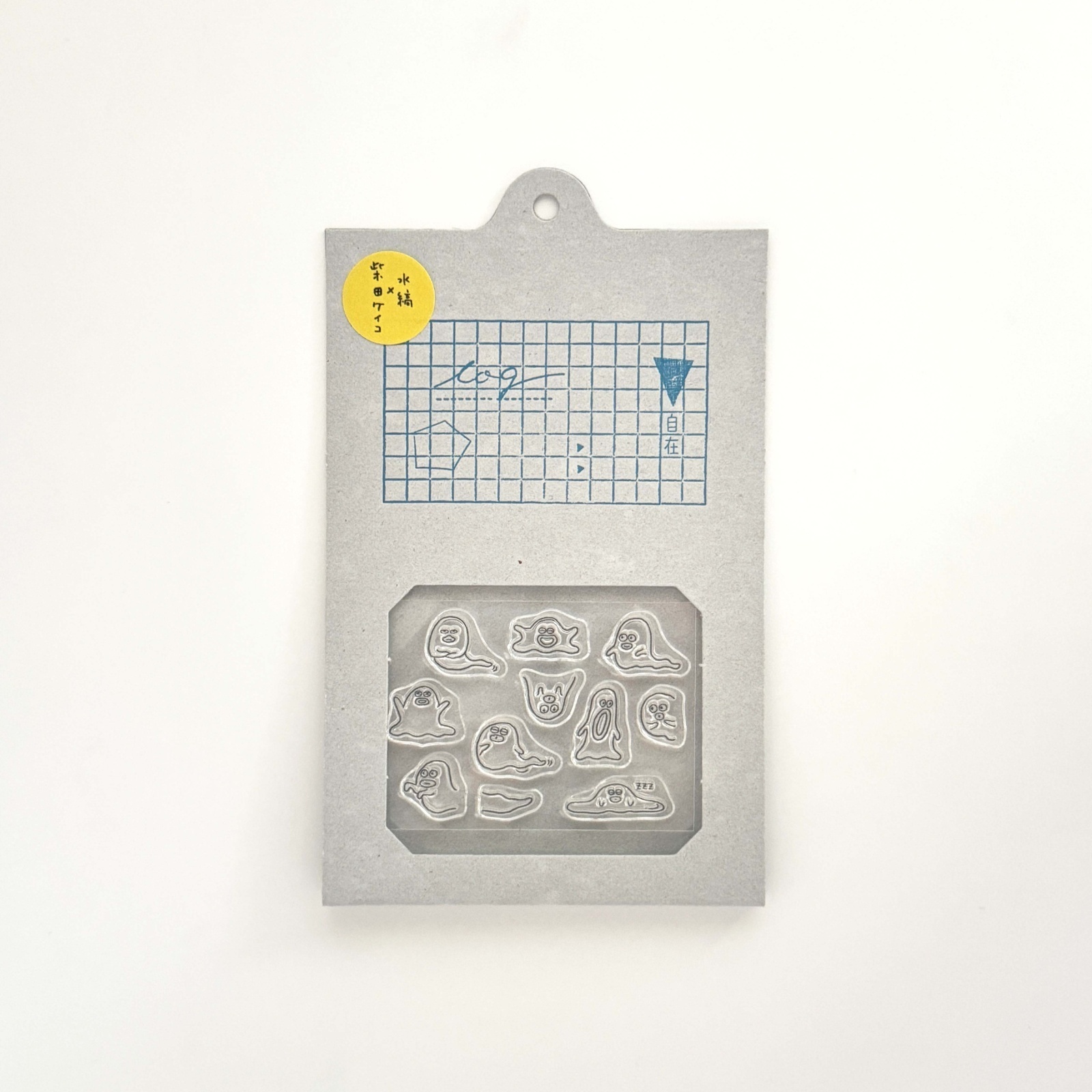 水縞 自在水晶印章 Log｜柴田ケイコ x 水縞｜小鬼｜JAPAN