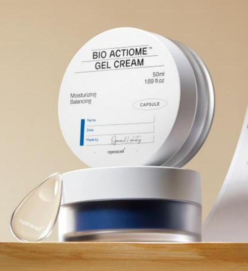 (限量30套) UE27  韓國Oganacell BIO ACTIOME GEL CREAM 奧嘉娜仿生屏障啫喱面霜50ml   原價$988  校長直播價 $358 【*買1支送1個10ML 2支送5個10ML】