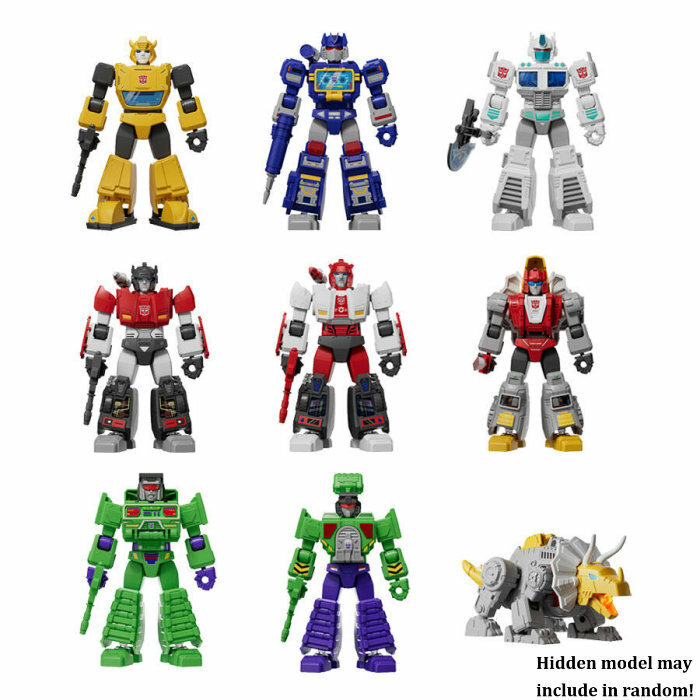 布鲁可變形金剛公仔Galaxy Version 03 絕處逢生盲盒9件裝