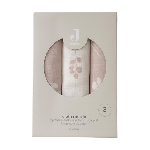 荷蘭Jollein 紗布巾-Twig Wild Rose