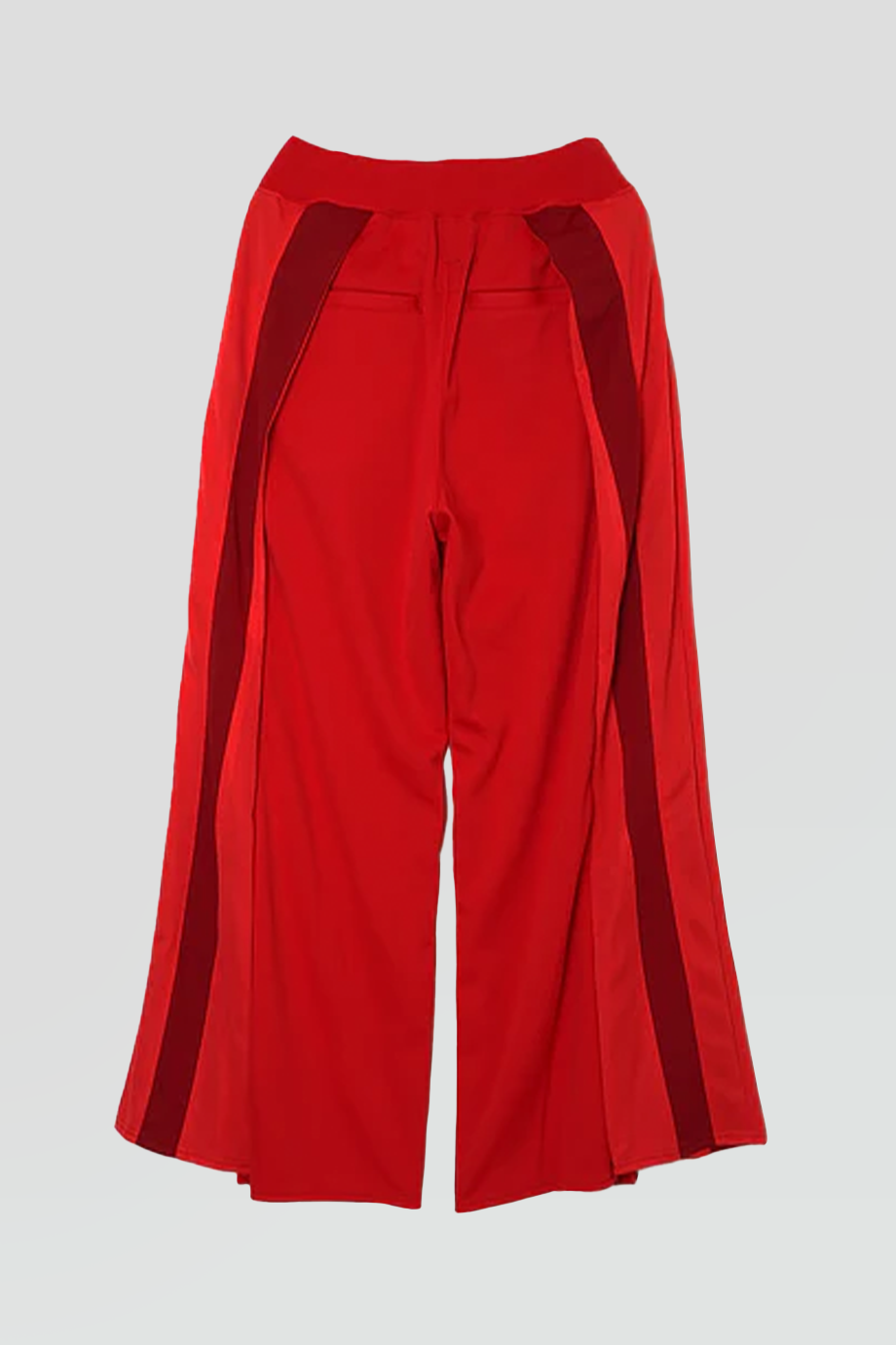 FACETASM｜PATCHWORK 高腰打褶拼布寬褲