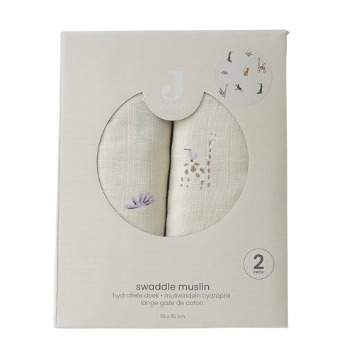 荷蘭Jollein 包巾-Jungle Jambo