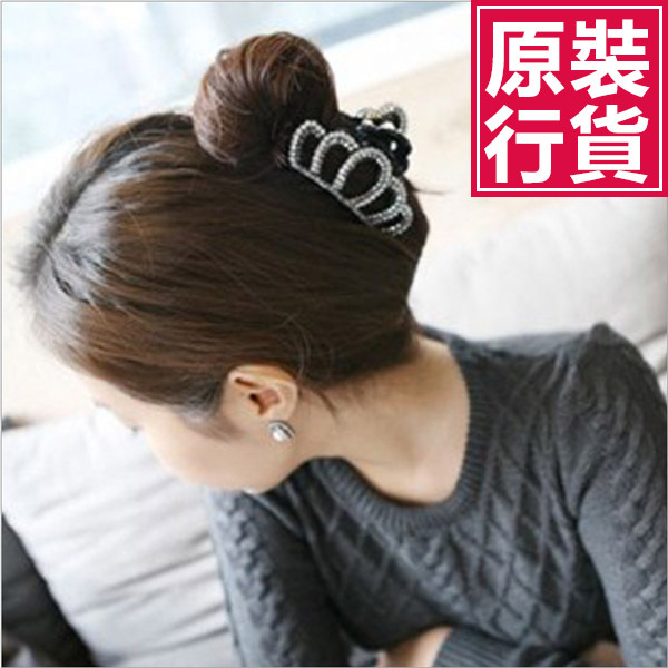 JK Korea girls' large rhinestone-covered hair clip, girls' fashionable hair clip J0226