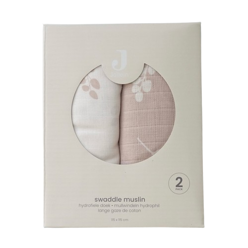 荷蘭Jollein 包巾-Twig Wild Rose