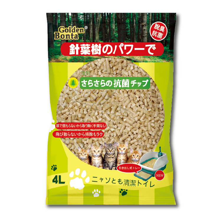 【原箱優惠】Golden Bonta⎜天然木砂 4L (GOBW-01)