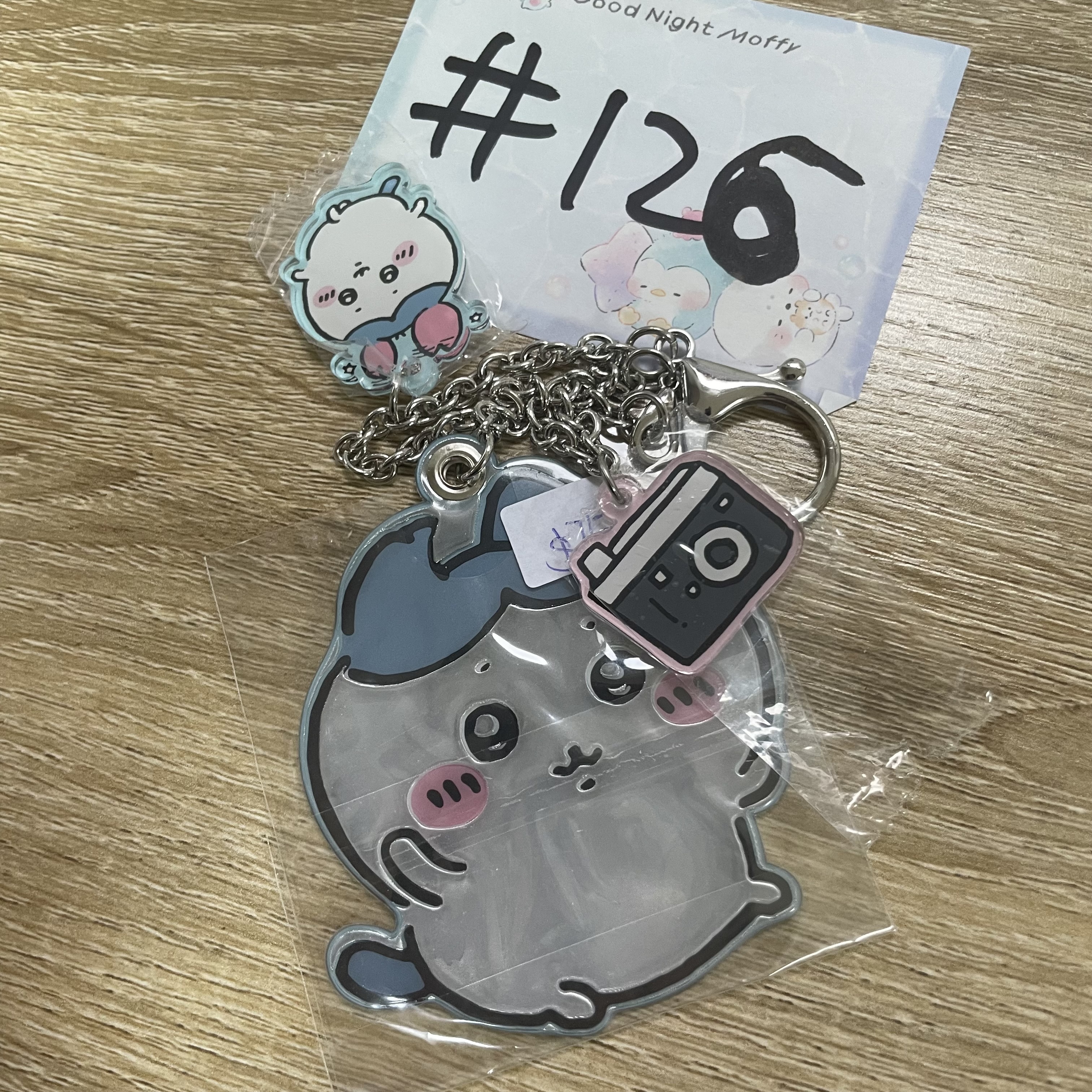 CHIIKAWA  八字貓 掛件#126