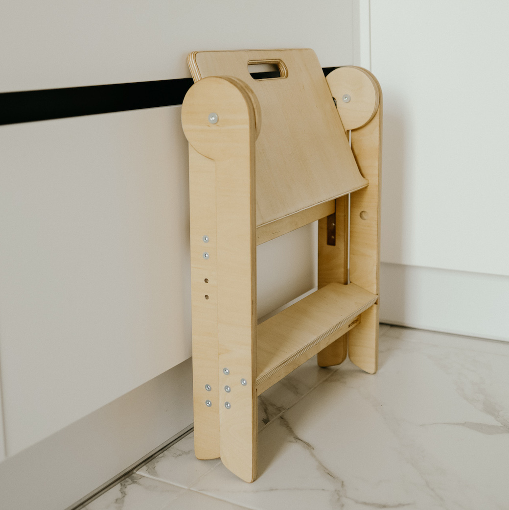 原木色 | UP稚氣高 迷你學習梯