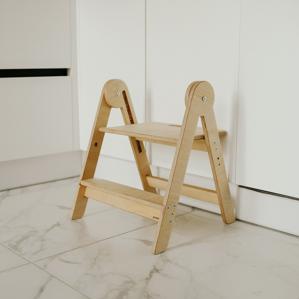 原木色 | UP稚氣高 迷你學習梯