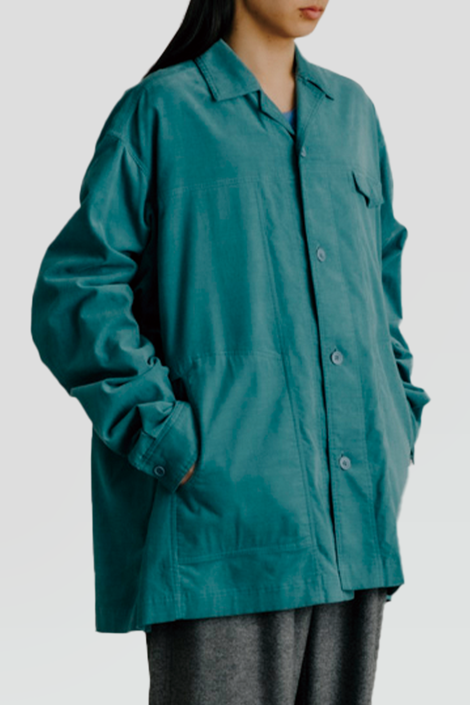 FACETASM｜CORDUROY 燈芯絨寬鬆襯衫