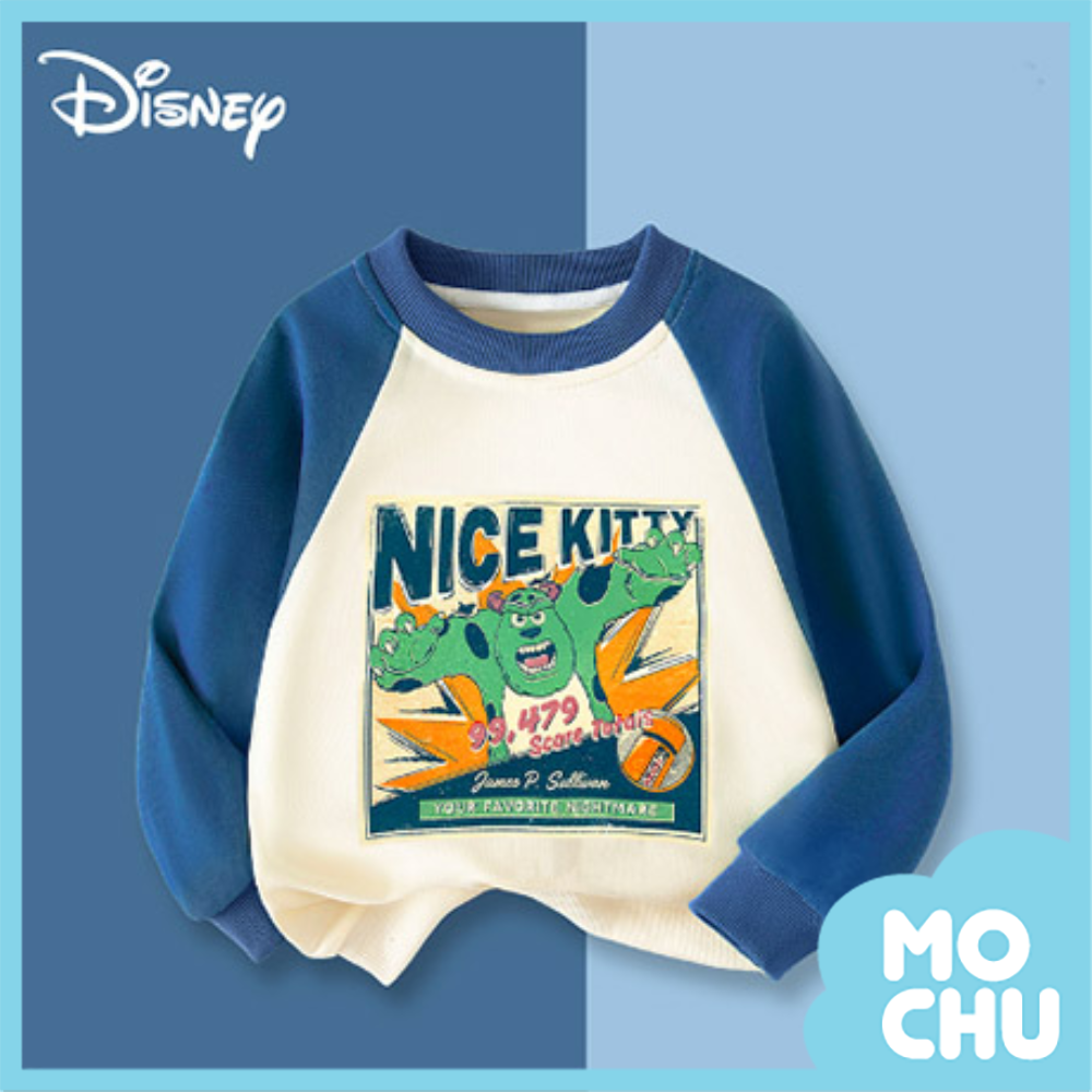 海報毛怪長袖衛衣