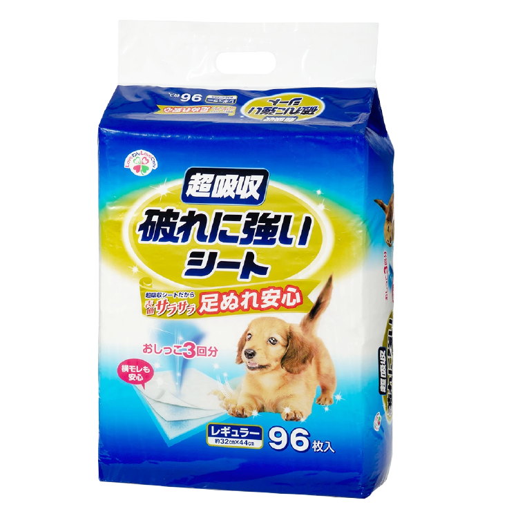 【原箱優惠】SANOTEC|32 x 44 cm 超吸收 抗撕裂寵物墊96枚 (SNT-0615)