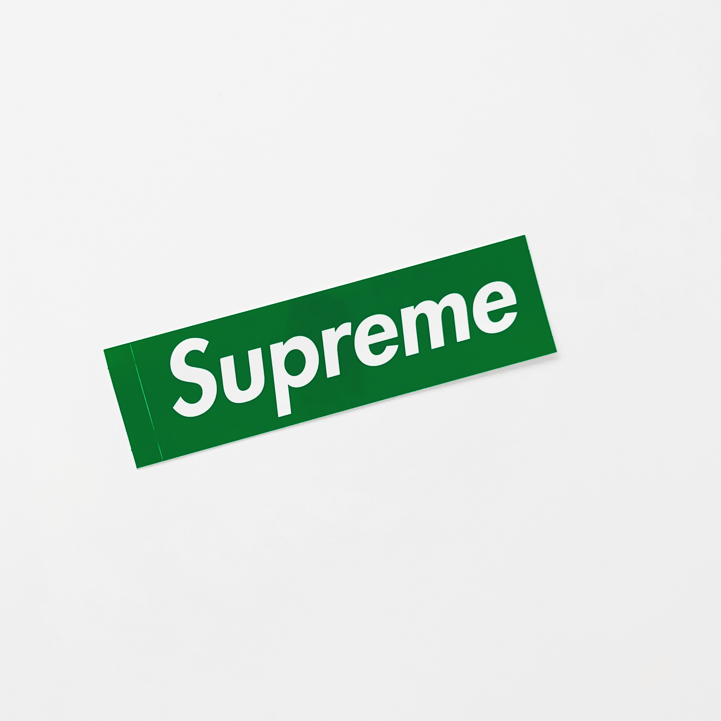現貨┃Supreme 2024 FW BOX LOGO 綠色 貼紙