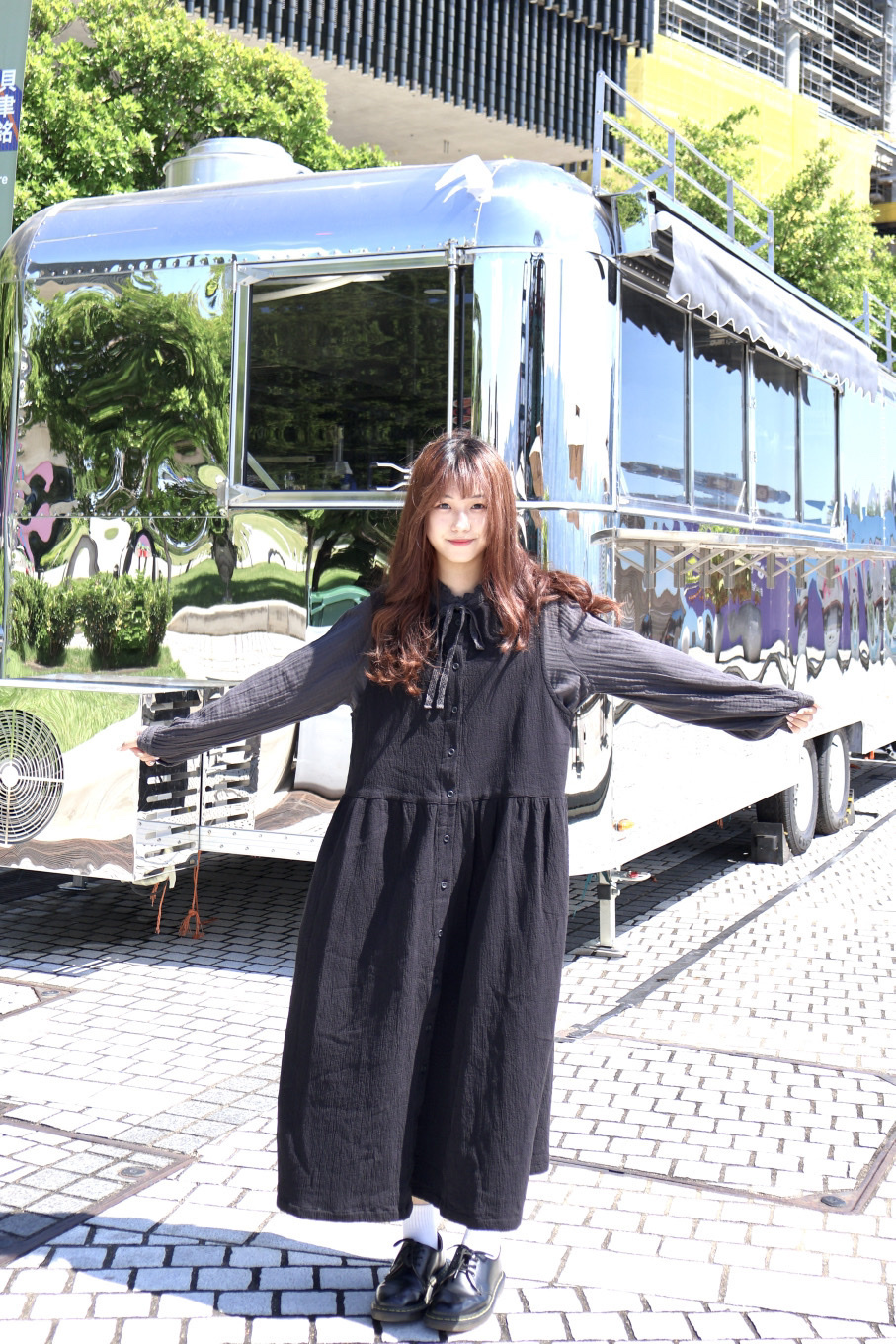 暗樹紋排鈕背心OPS