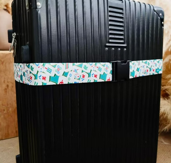 AMAZING STUDIO 行李帶【發財麻將】