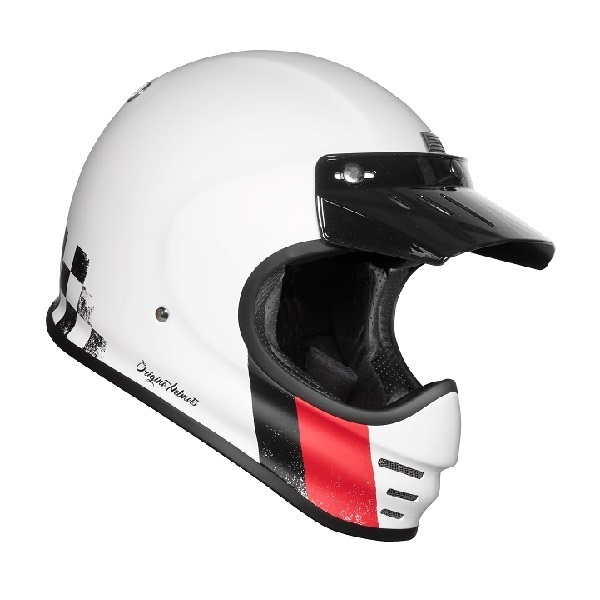 ORIGINE VIRGO DANNY 消光白 彩繪 全罩安全帽 復古 山車帽