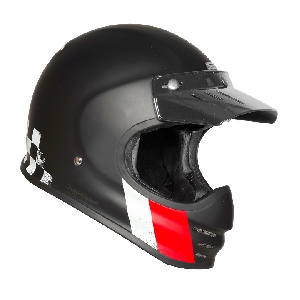 ORIGINE VIRGO DANNY 消光黑 彩繪 全罩安全帽 復古 山車帽