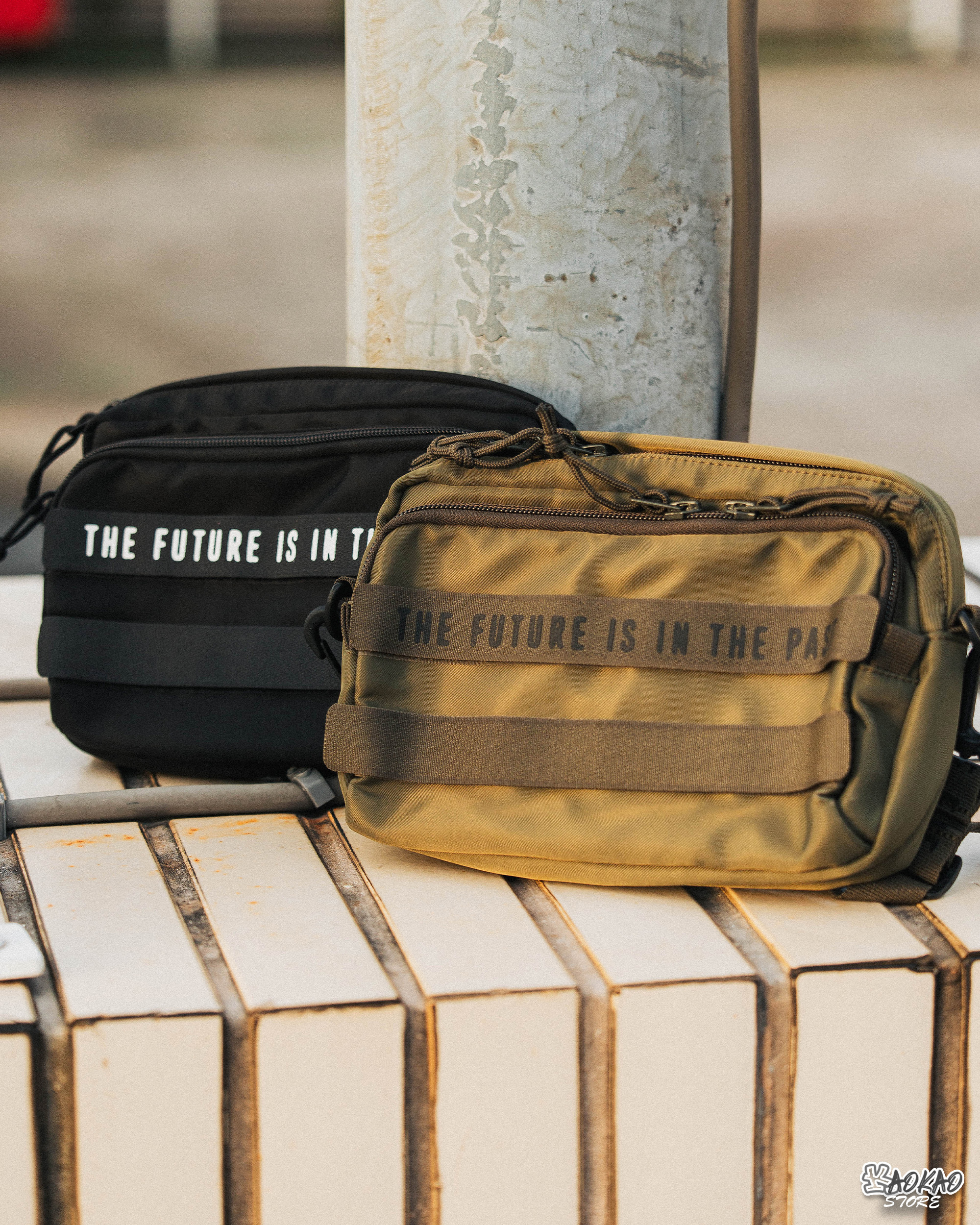 HUMAN MADE MILITARY POUCH SMALL 軍事風 斜背包【HM28GD016】
