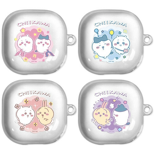 Chiikawa - Clear Jelly Soft - Galaxy Buds Case 貼身透明耳機保護軟套 CD