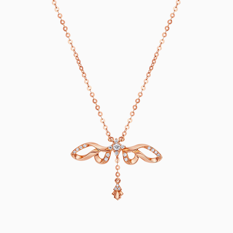 【達文西｜飛行與夢想】鑽石項鍊