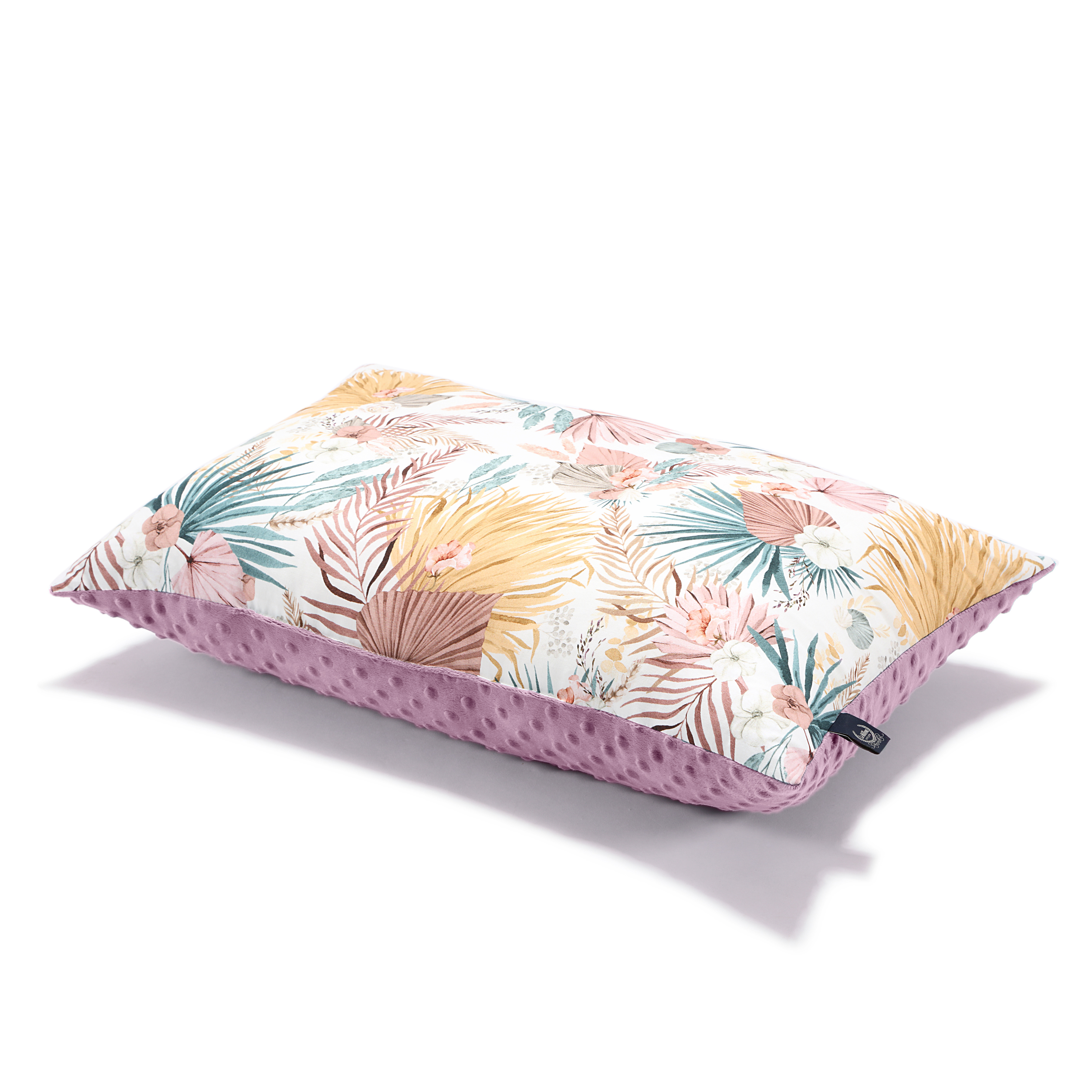 La Millou波蘭 豆豆大枕心｜棕櫚美妍花｜法式香檳紫