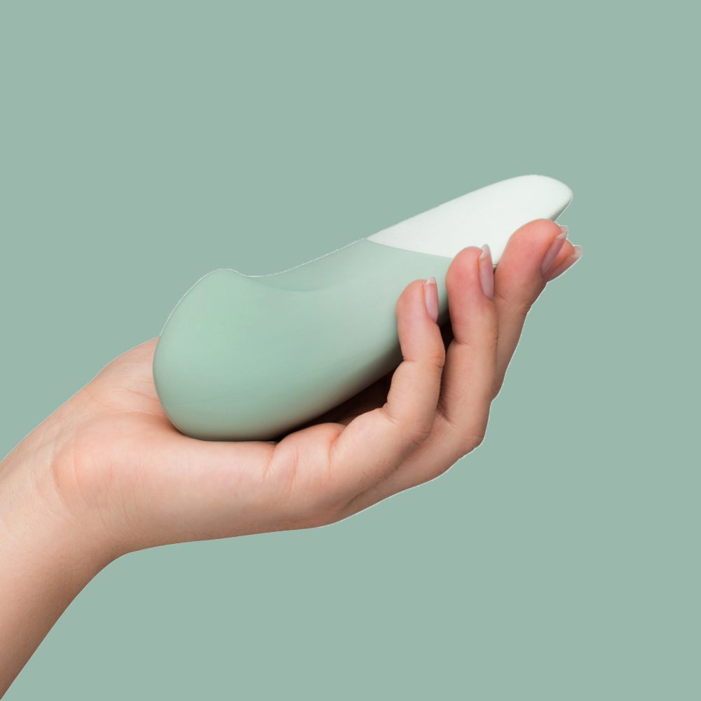 德國 Womanizer Vibe 快感稜線無聲震動器 鼠尾草綠