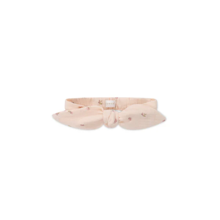 JAMIE KAY│Organic Cotton Muslin Headband有機棉碎花髮帶 - Meredith Morganite