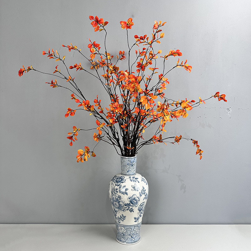 仿真枯枝秋葉 (秋楓葉)