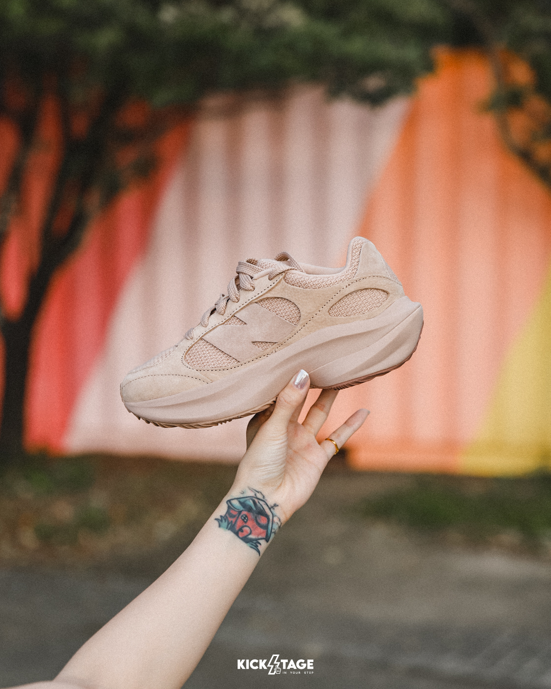 [特價售出無退換]  NEW BALANCE WRPD RUNNER 淺草菇 麂皮 波浪型外底 復古 休閒鞋【UWRPDFCB】25SALE