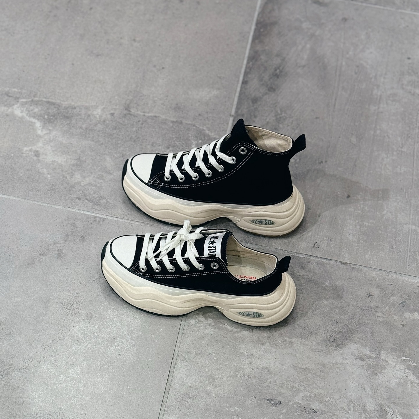 Converse AS Surgetrainer HI 日本限定 黑色 厚底 增高 帆布鞋 31312411 31312401