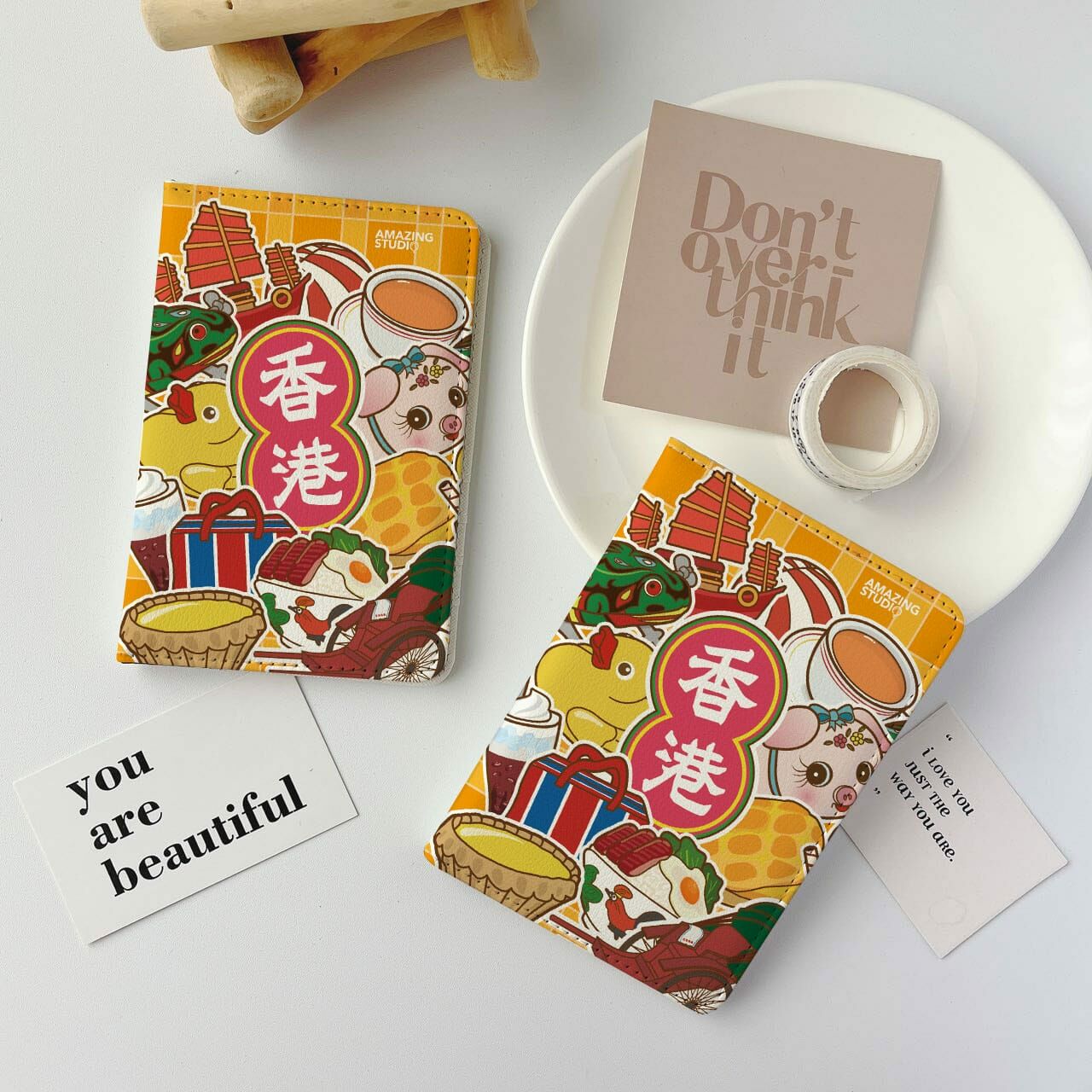 AMAZING STUDIO 護照套 香港特色【香港地】