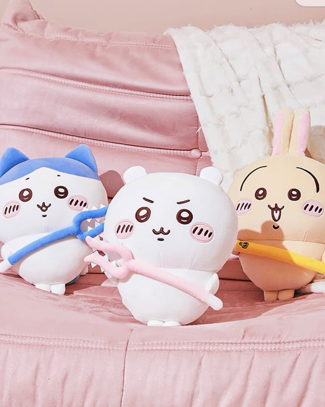 KTQ STORE ‧ Miniso x Chiikawa 吉伊卡哇 討伐站姿娃娃