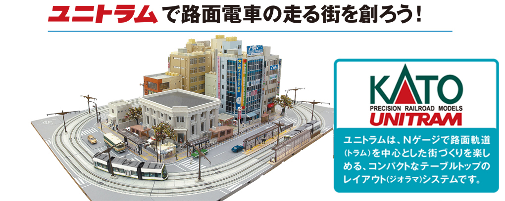 Kato 40-213 N Scale Tram Electric Turnout R180 Right