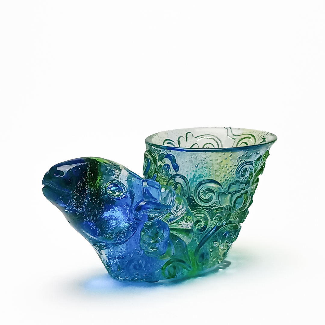 居家開運琉璃吉羊擺飾｜象徵富裕平和與幸福