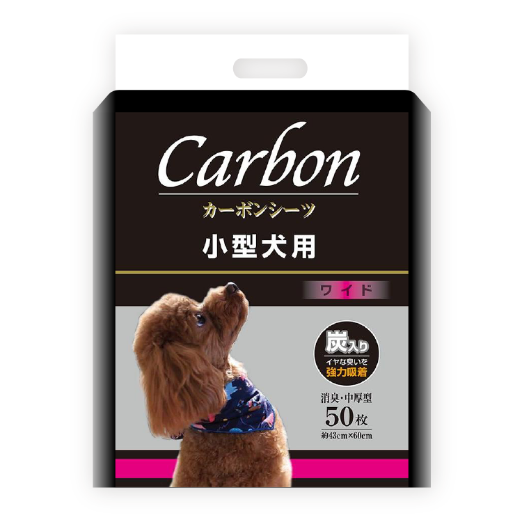 【原箱優惠】Kocho |43 x 60 cm 中厚小型犬用碳片50枚 (KC-8707)