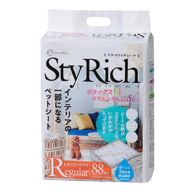 【原箱優惠】Clean One|44 x 34cm Relax 芳香寵物墊88枚 (CO-3576)