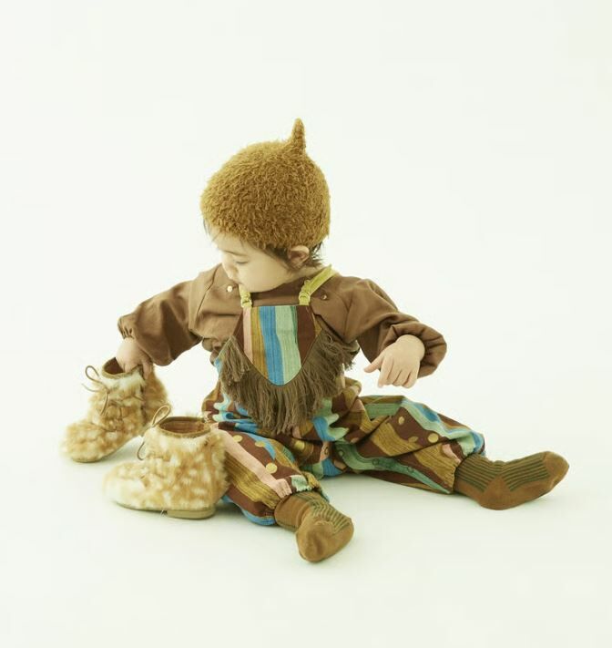 ELFINFOLK 小精靈毛帽 NEW pygmy cap brown