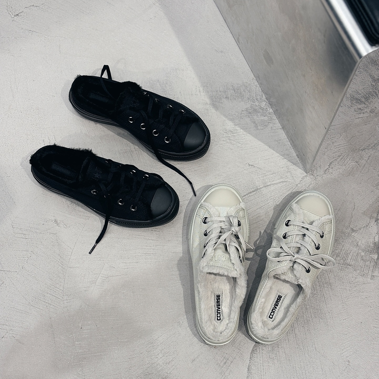 Converse AS Light Plts Boa Mule OX 日本限定 3色 泰迪熊棕 毛茸茸 穆勒 31313420 31313422