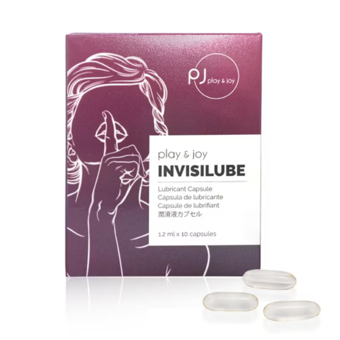 PLAY & JOY INVISILUBE Lubricant Capsule 1.2ml x 10 capsules