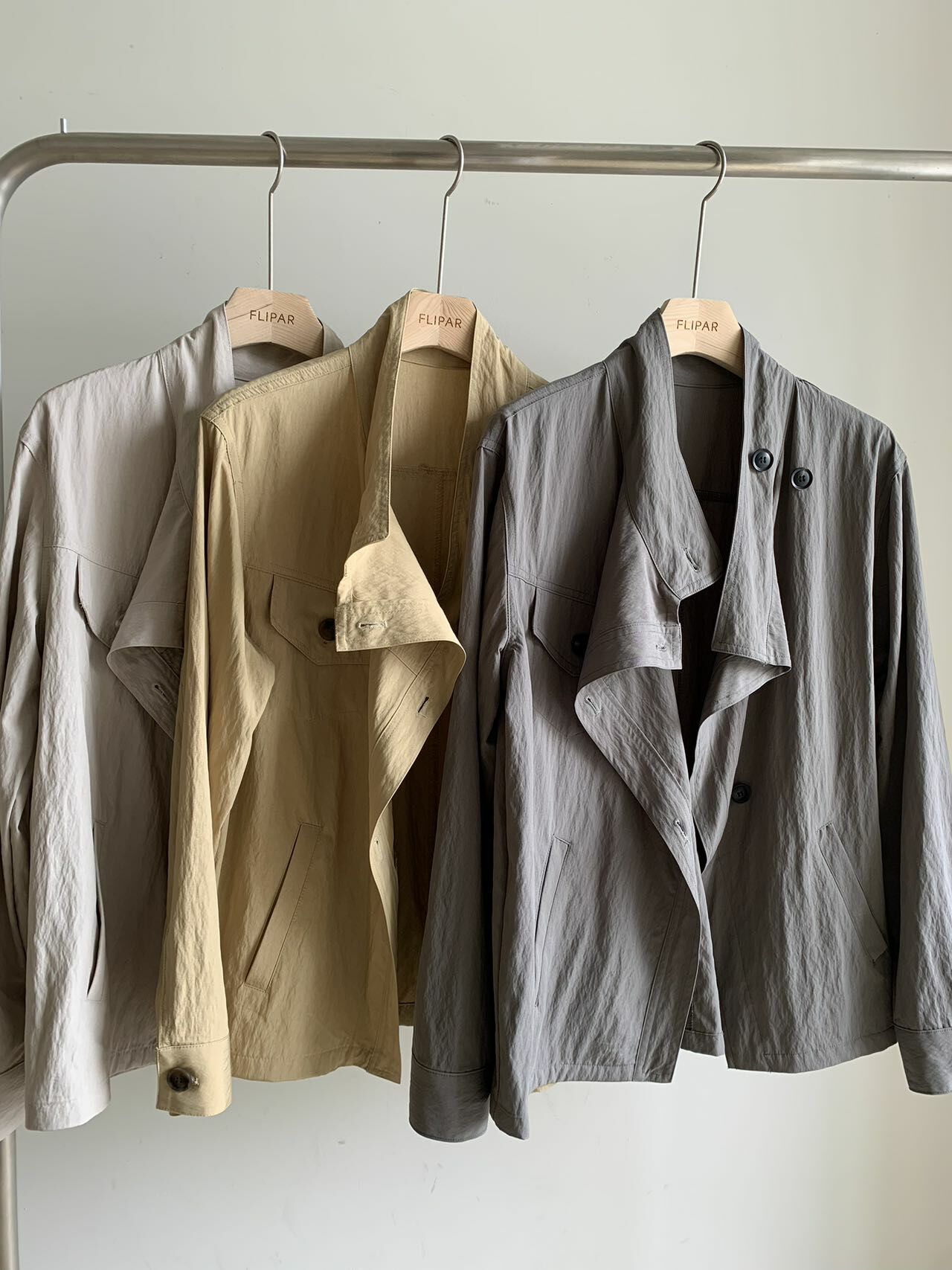 正韓𝜗𝜚FW 風衣版型襯衫