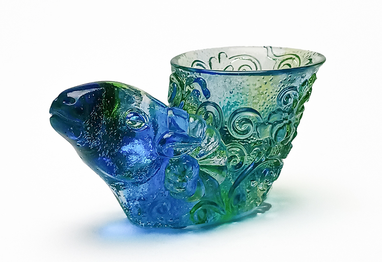 鹿港窯禮品館 居家開運琉璃吉羊擺飾 象徵富裕平和幸福