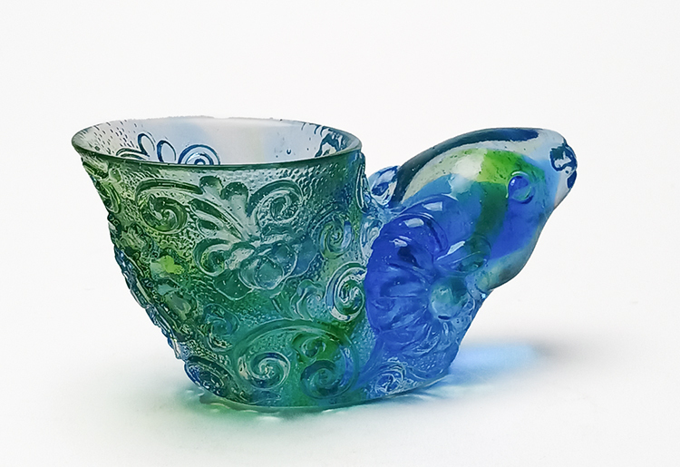 鹿港窯禮品館 居家開運琉璃吉羊擺飾 象徵富裕平和幸福